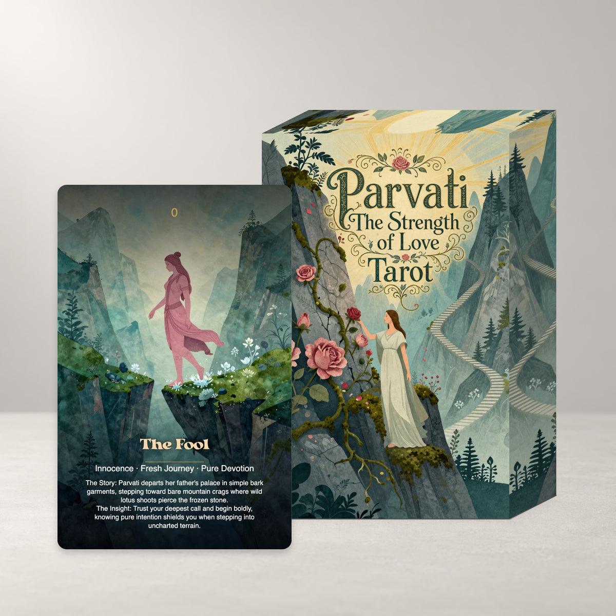 Parvati The Strength of Love Tarot — arrangement 1
