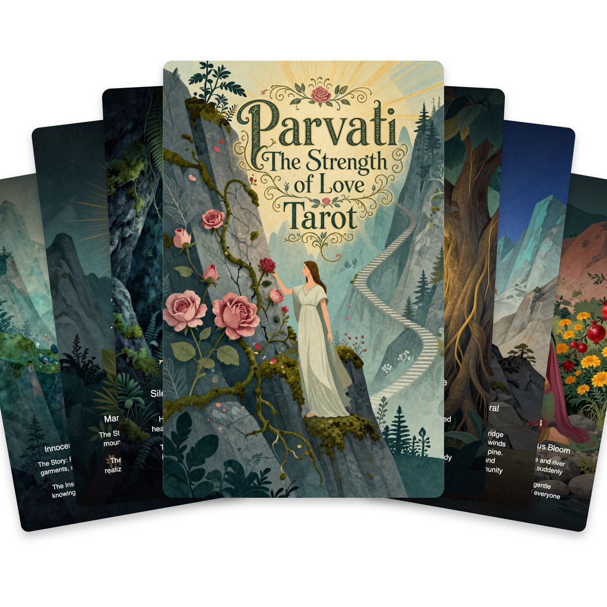 Parvati The Strength of Love Tarot — arrangement 2