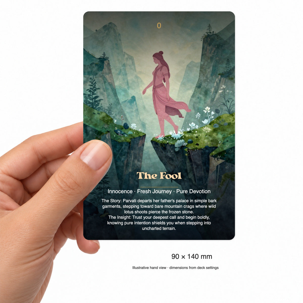 Parvati The Strength of Love Tarot — arrangement 4