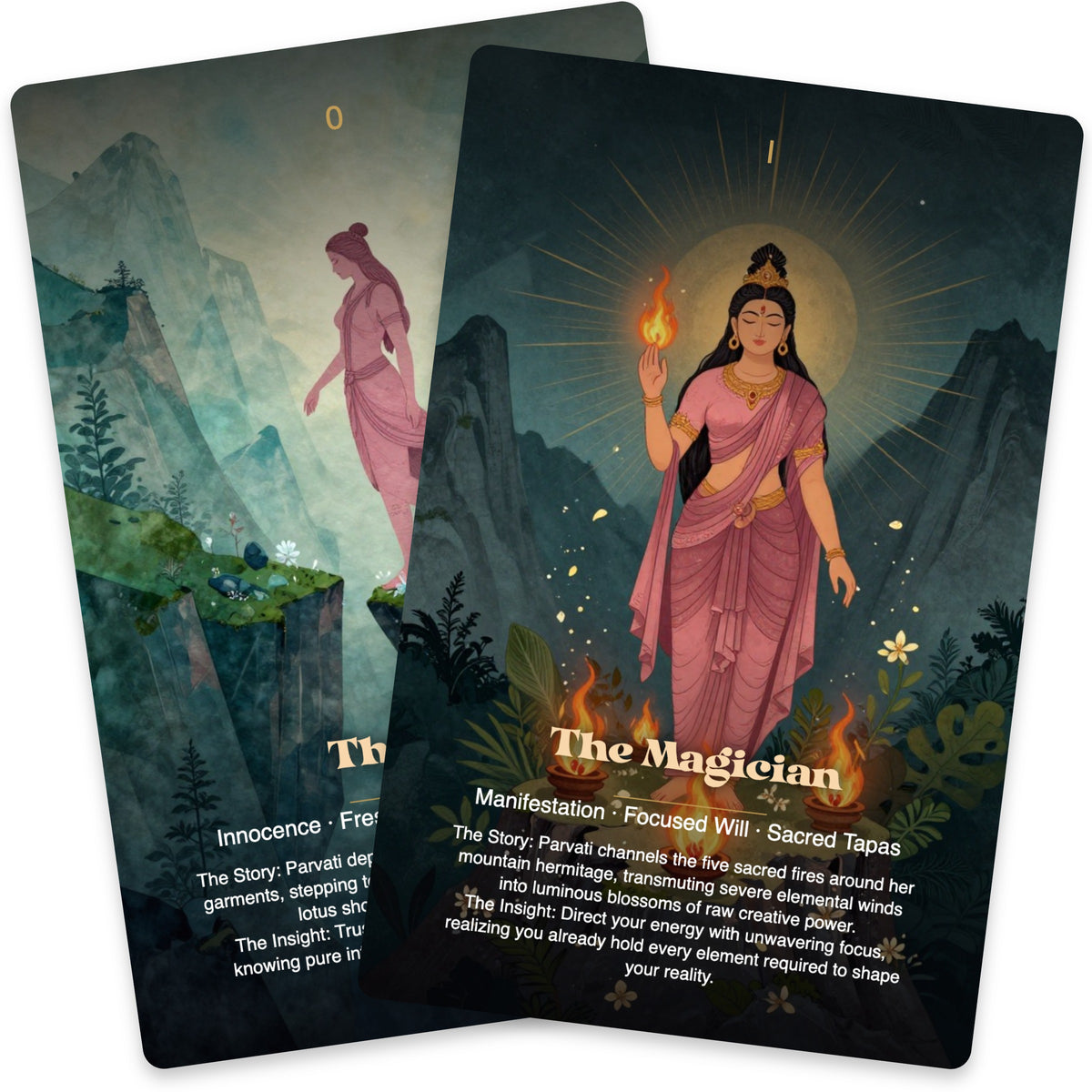 Parvati The Strength of Love Tarot — arrangement 5