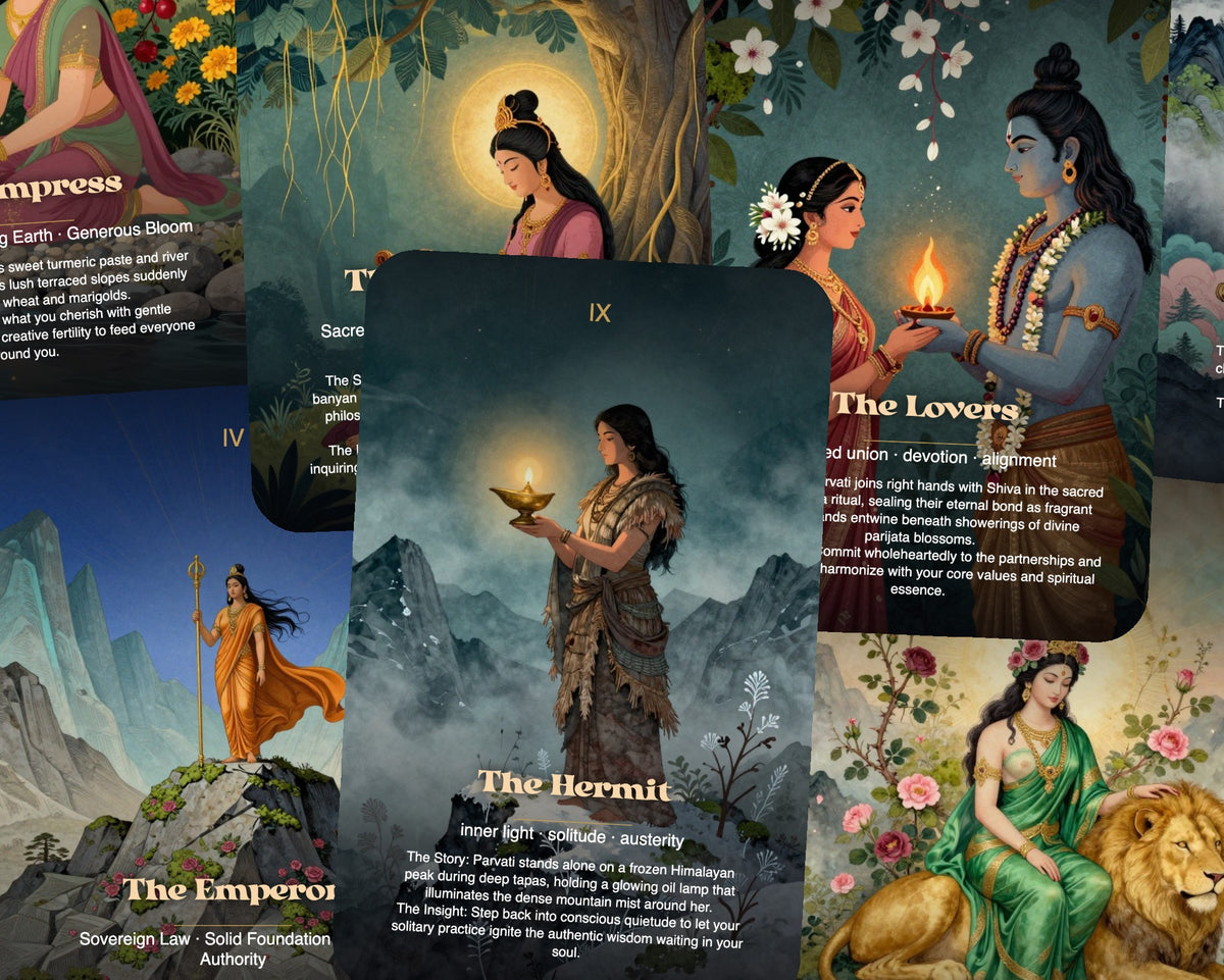 Parvati The Strength of Love Tarot — arrangement 6