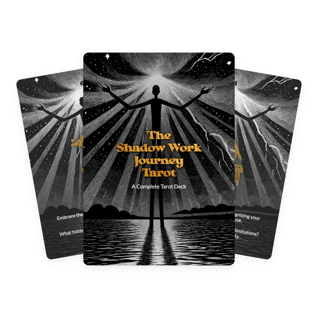 The Shadow Work Journey Tarot - 78 Cards