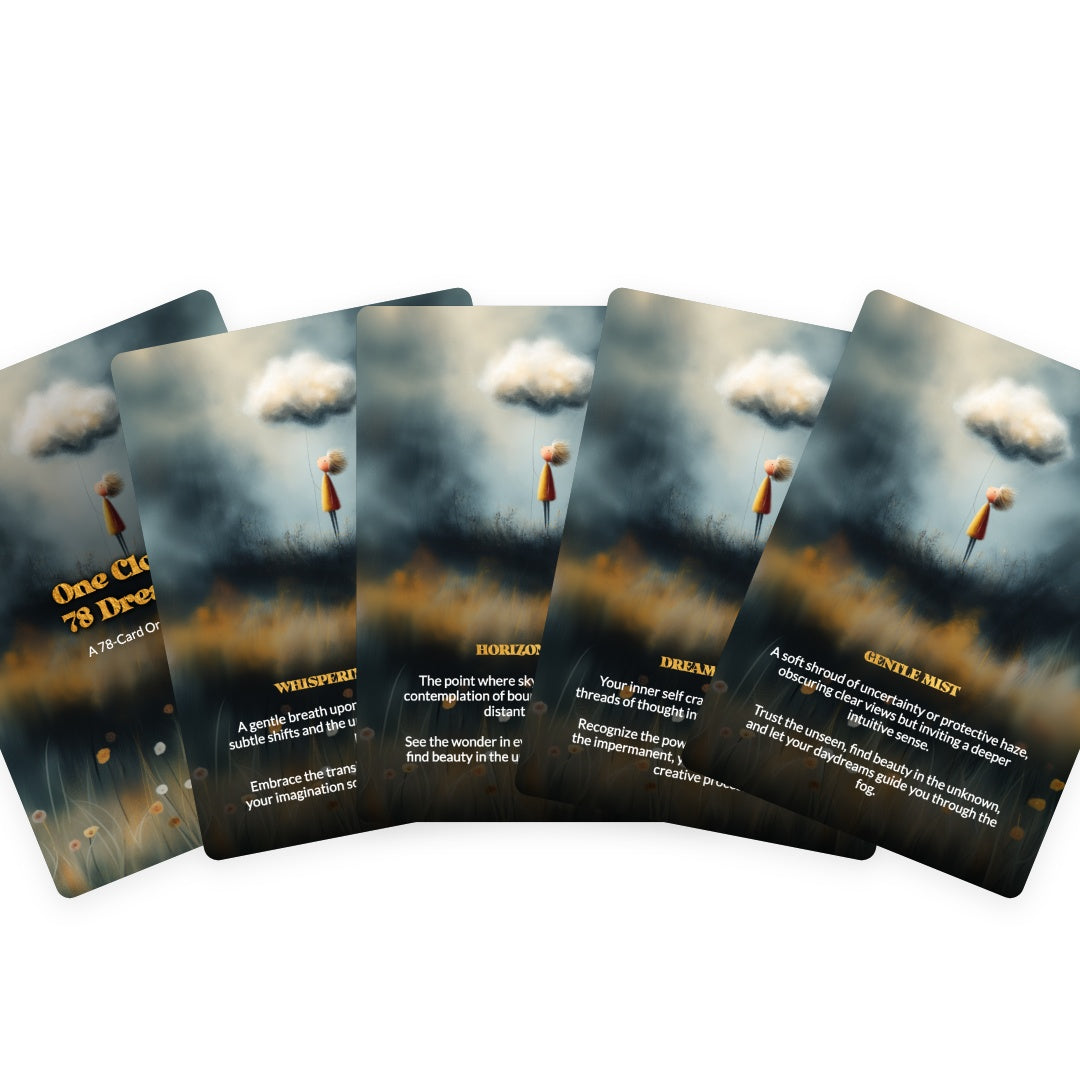One Cloud, 78 Dreams - Oracle Cards