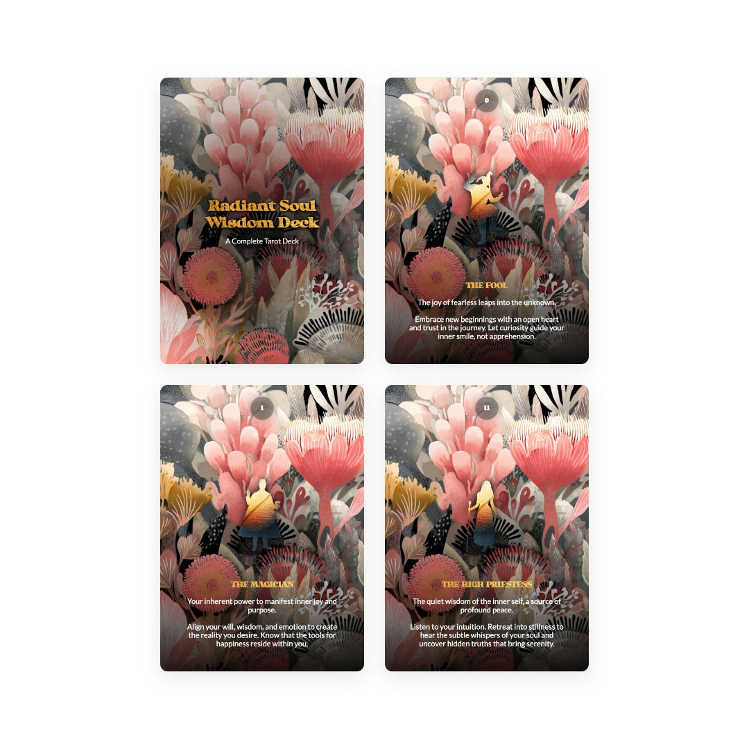 Radiant Soul Wisdom Deck - Tarot cards