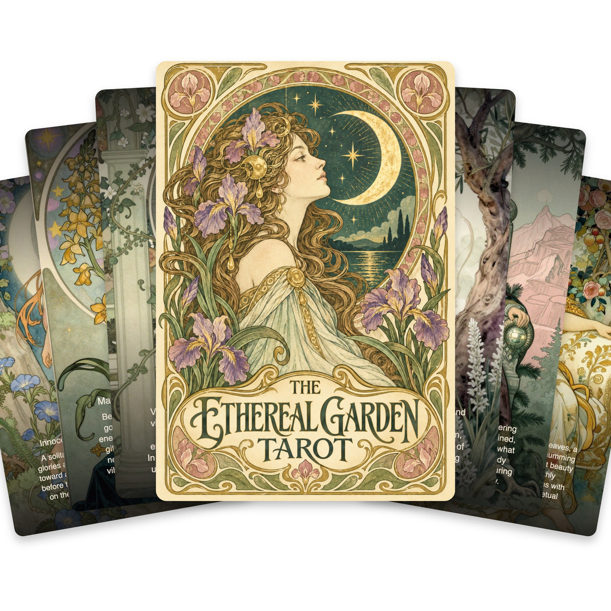 The Ethereal Garden Tarot - 78 Cards — arrangement 2