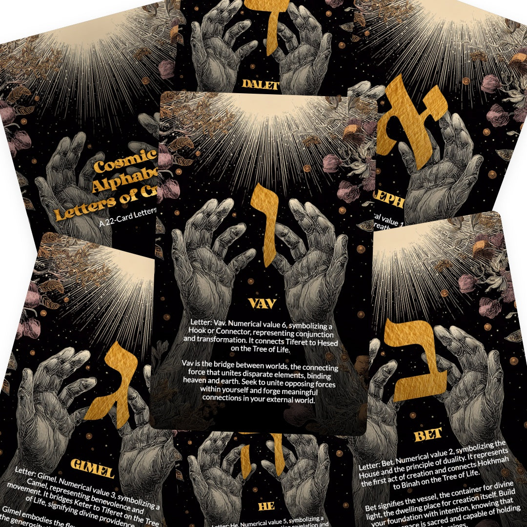 Cosmic Alphabet: Letters of Creation