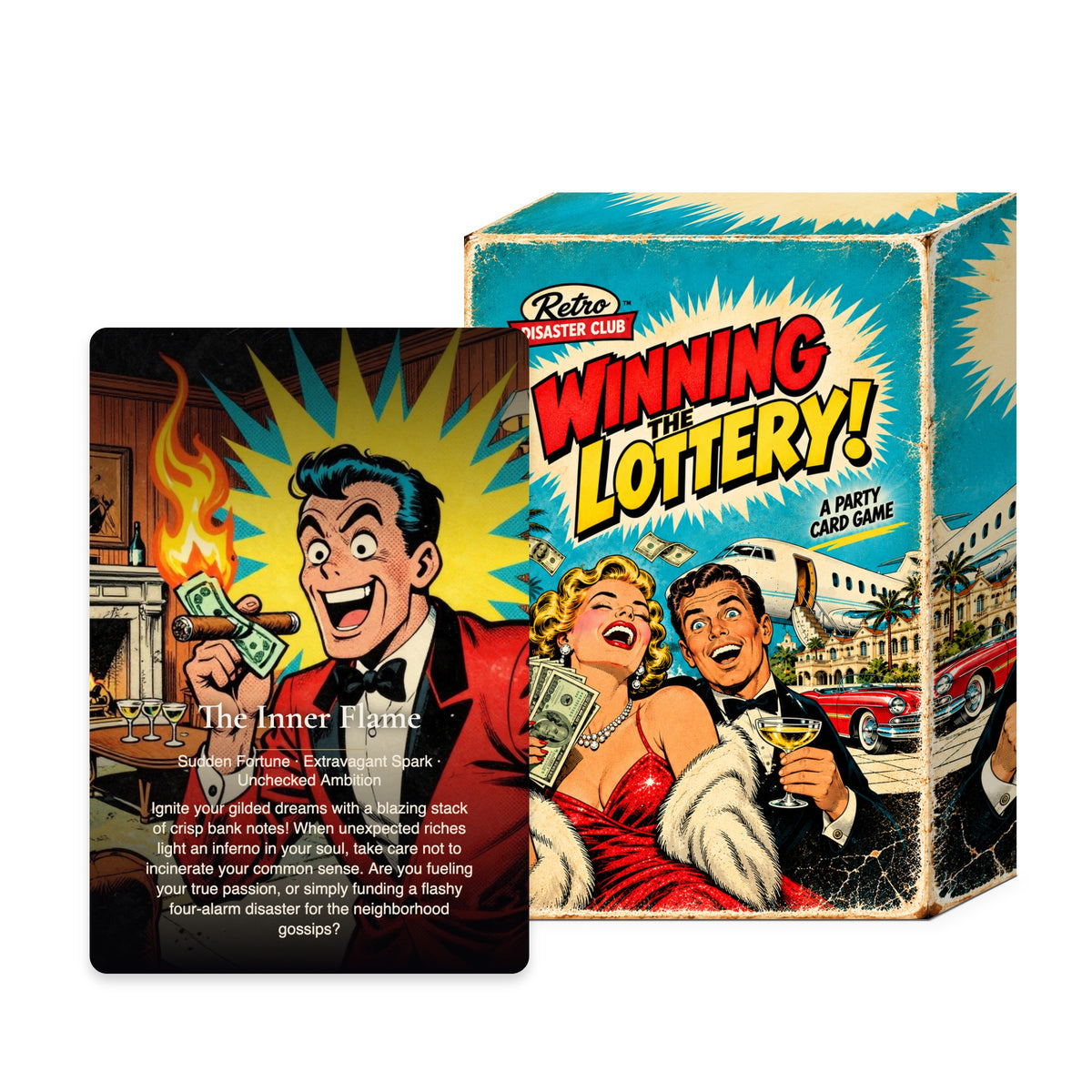 Winning the Lottery! - Party Qustions Game — arrangement 1