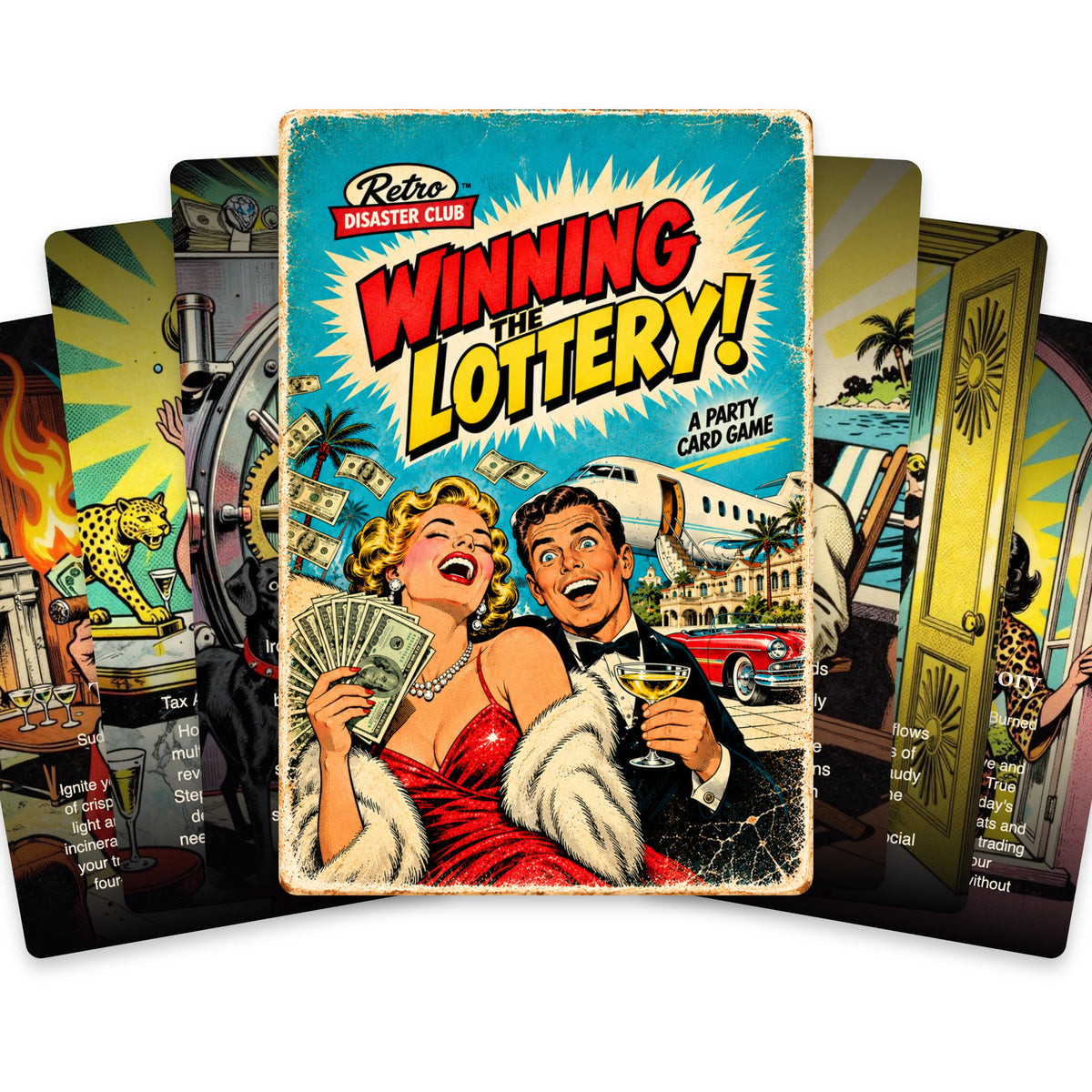 Winning the Lottery! - Party Qustions Game — arrangement 2