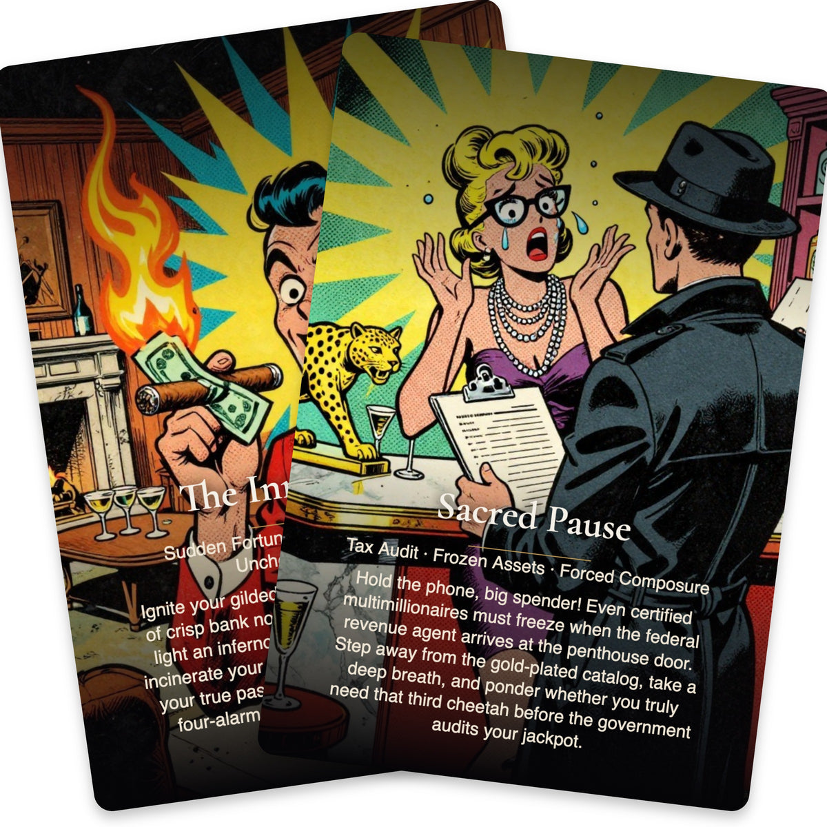 Winning the Lottery! - Party Qustions Game — arrangement 6
