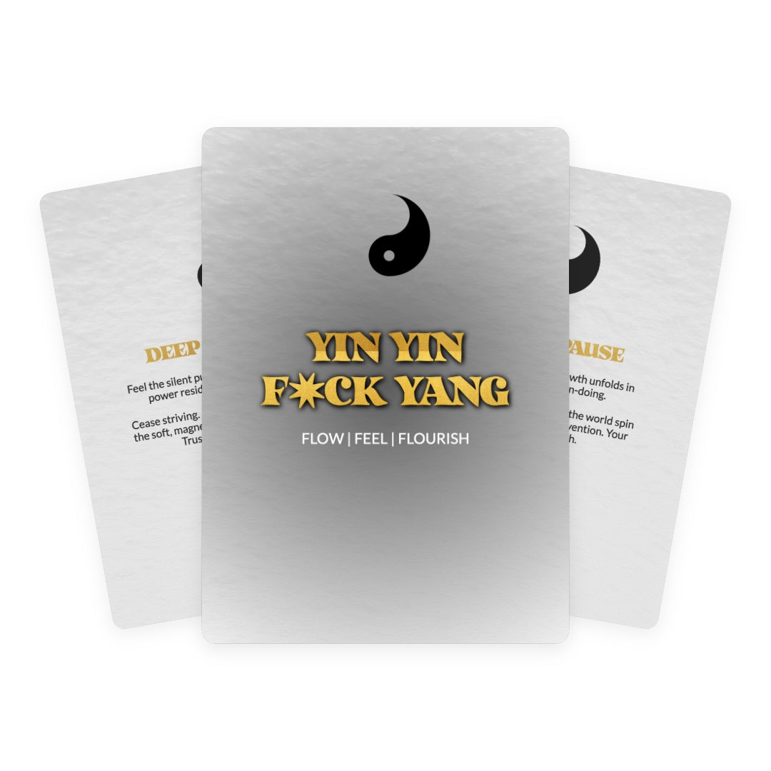 Yin Yin F*CK Yang Oracle Cards | Flow | Feel | Flourish