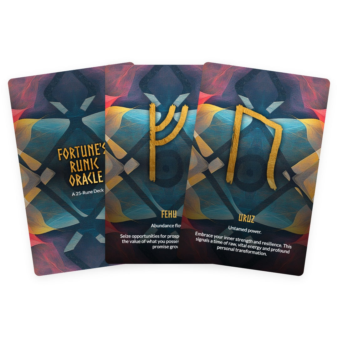 Fortune's Runic Oracle Deck