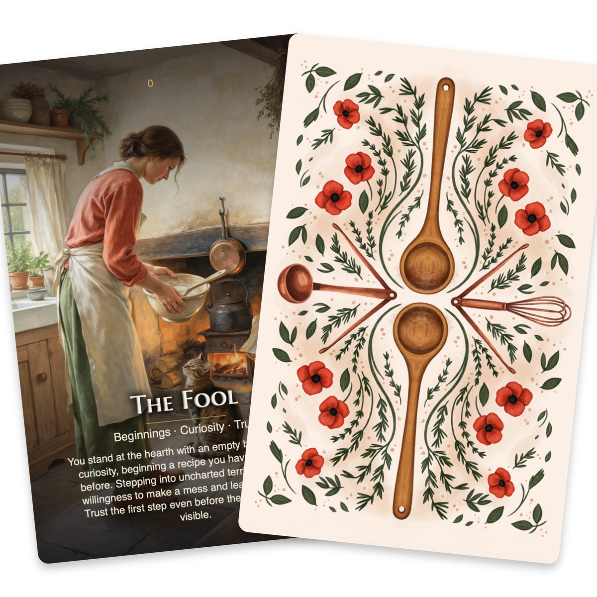 Kitchen Witch Tarot — arrangement 7