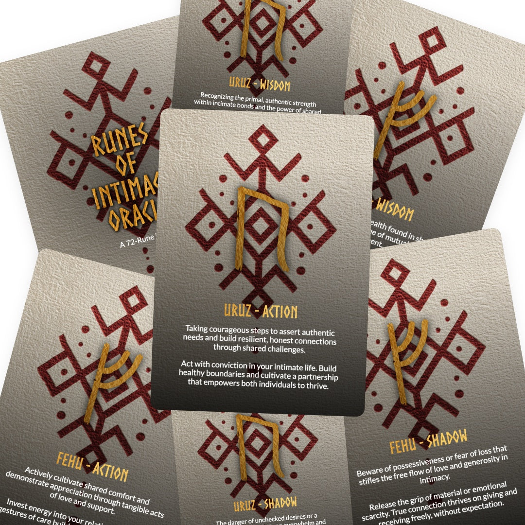 Runes of Intimacy Oracle Deck - 72 Cards