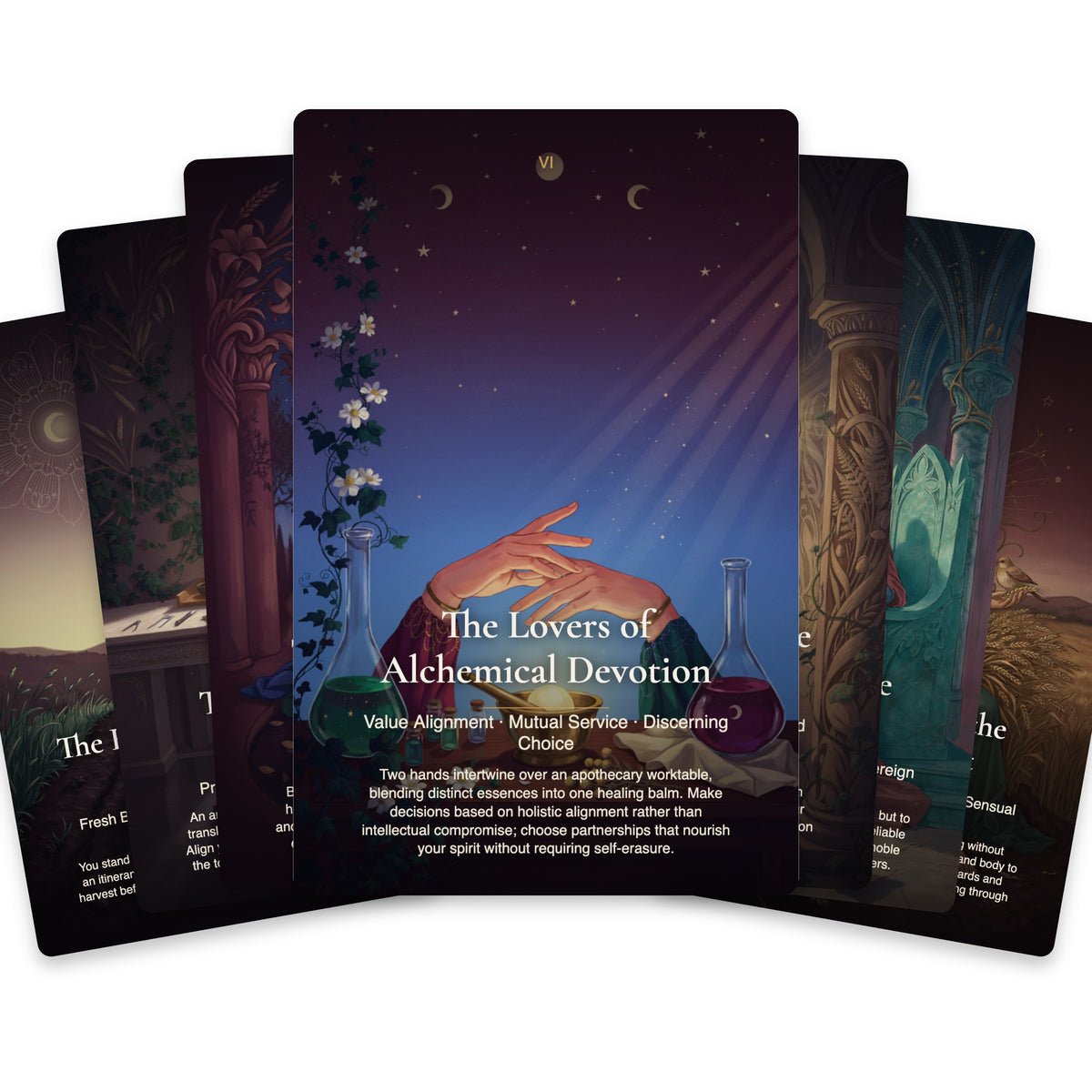 The Tarot of Virgo — arrangement 2