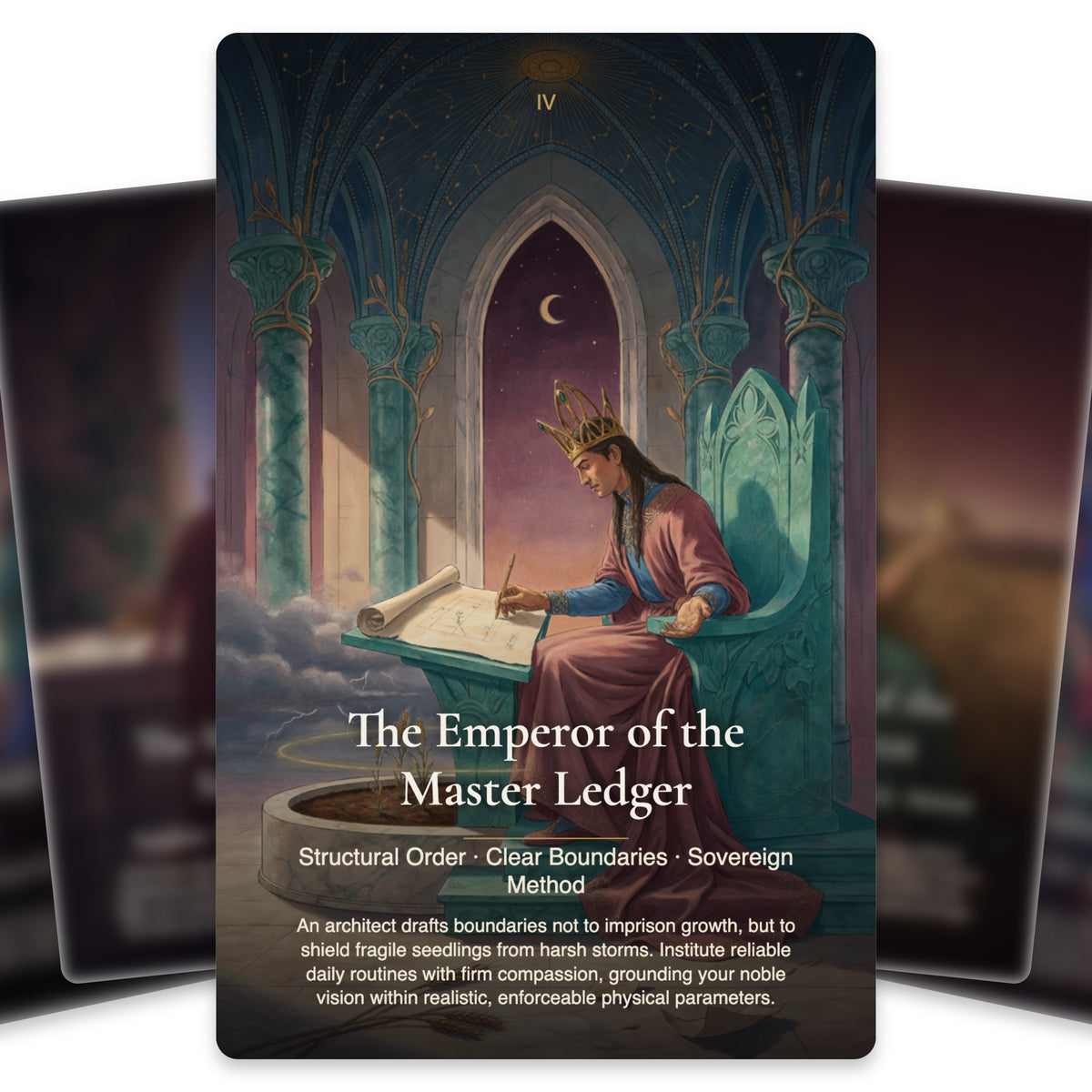 The Tarot of Virgo — arrangement 3