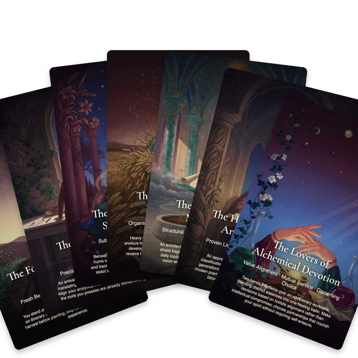 The Tarot of Virgo — arrangement 9