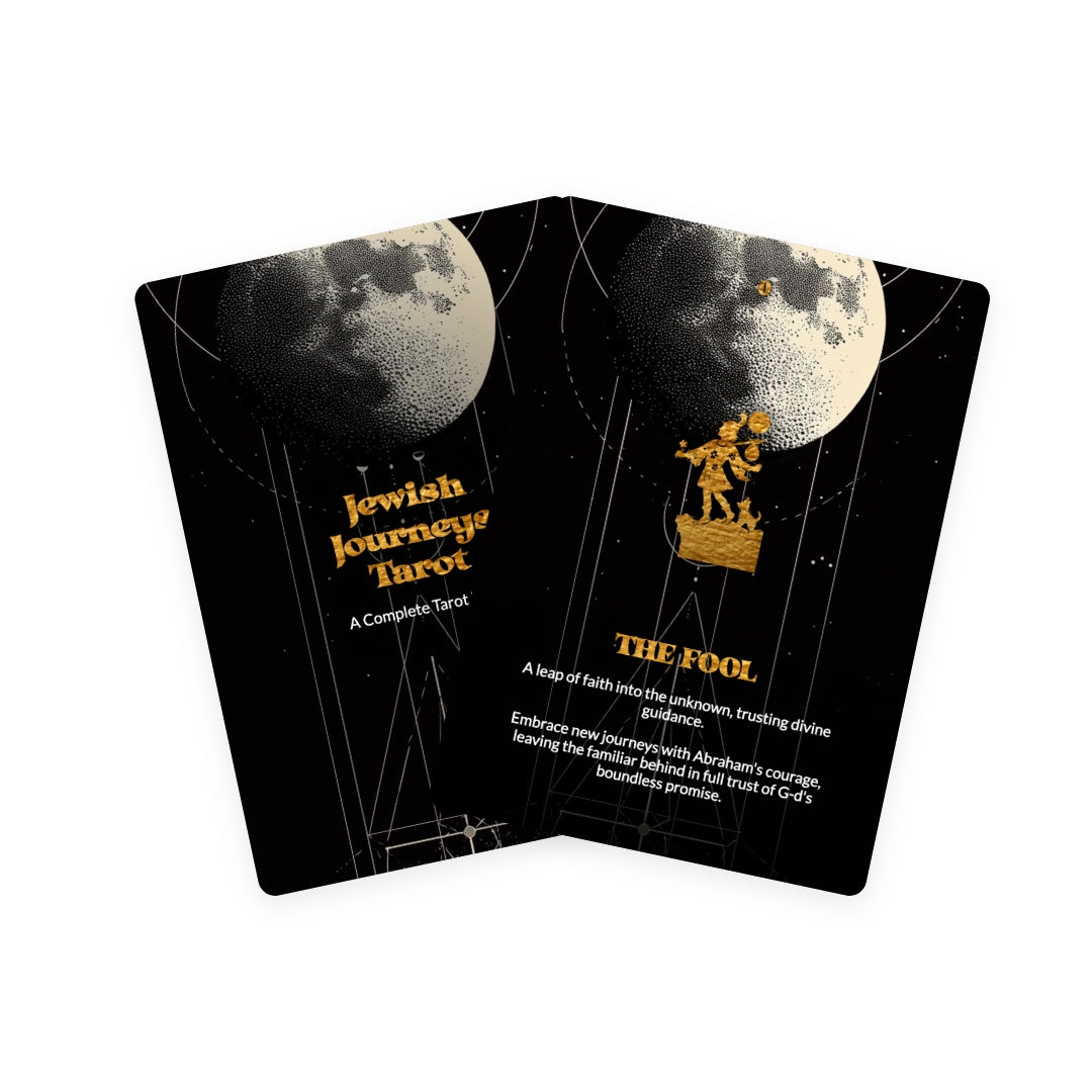 Jewish Journeys Tarot - 78 Cards - Jewish Heritage through the Major and Minor Arcana