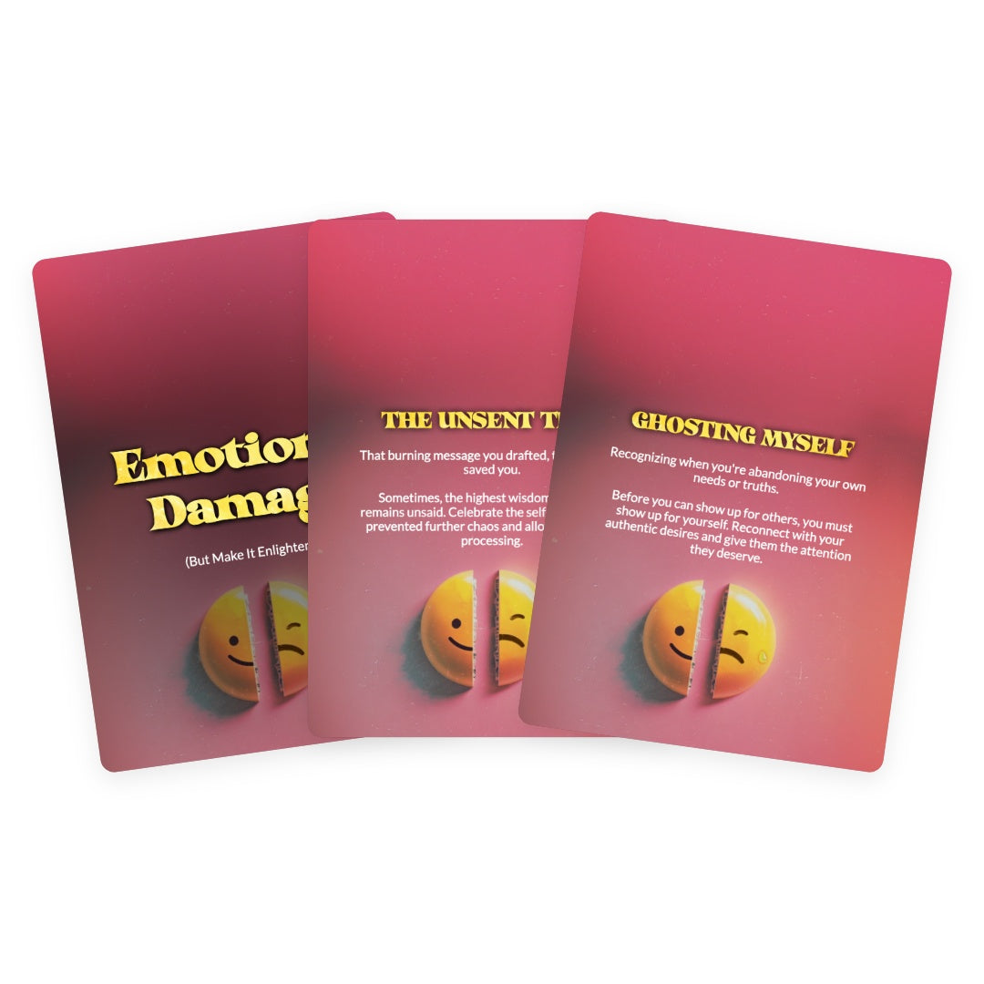 Emotional Damage - But Make it Enlightened - 78 Oracle Cards