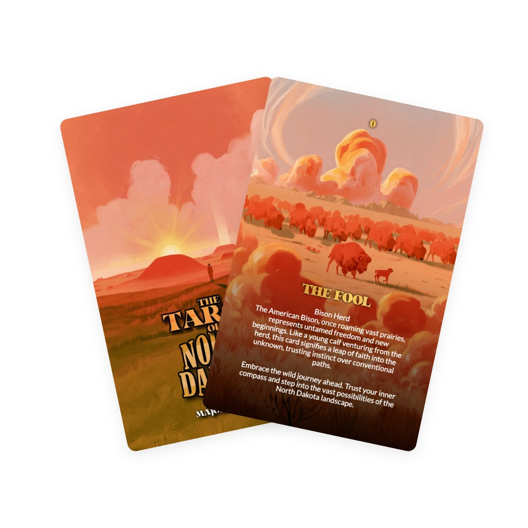 The Tarot of North Dakota - The 22 Arcana Deck