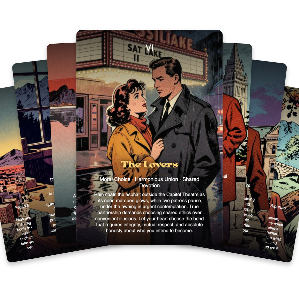 The Tarot of Salt Lake City — arrangement 3