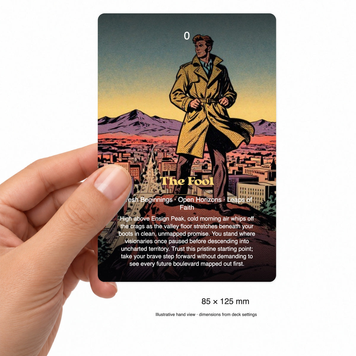 The Tarot of Salt Lake City — arrangement 4