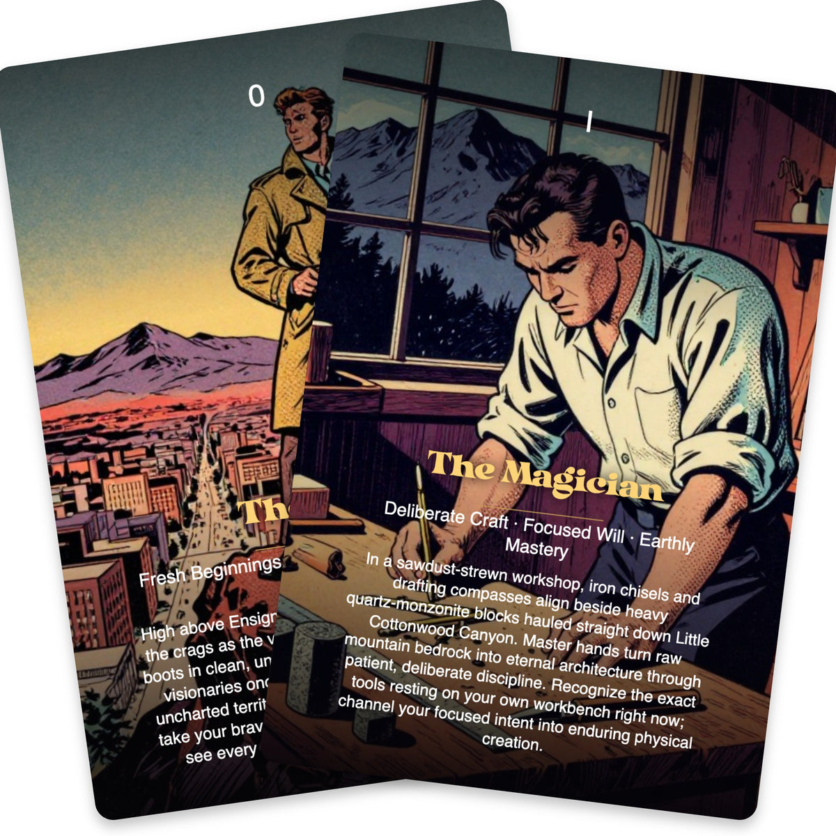 The Tarot of Salt Lake City — arrangement 5
