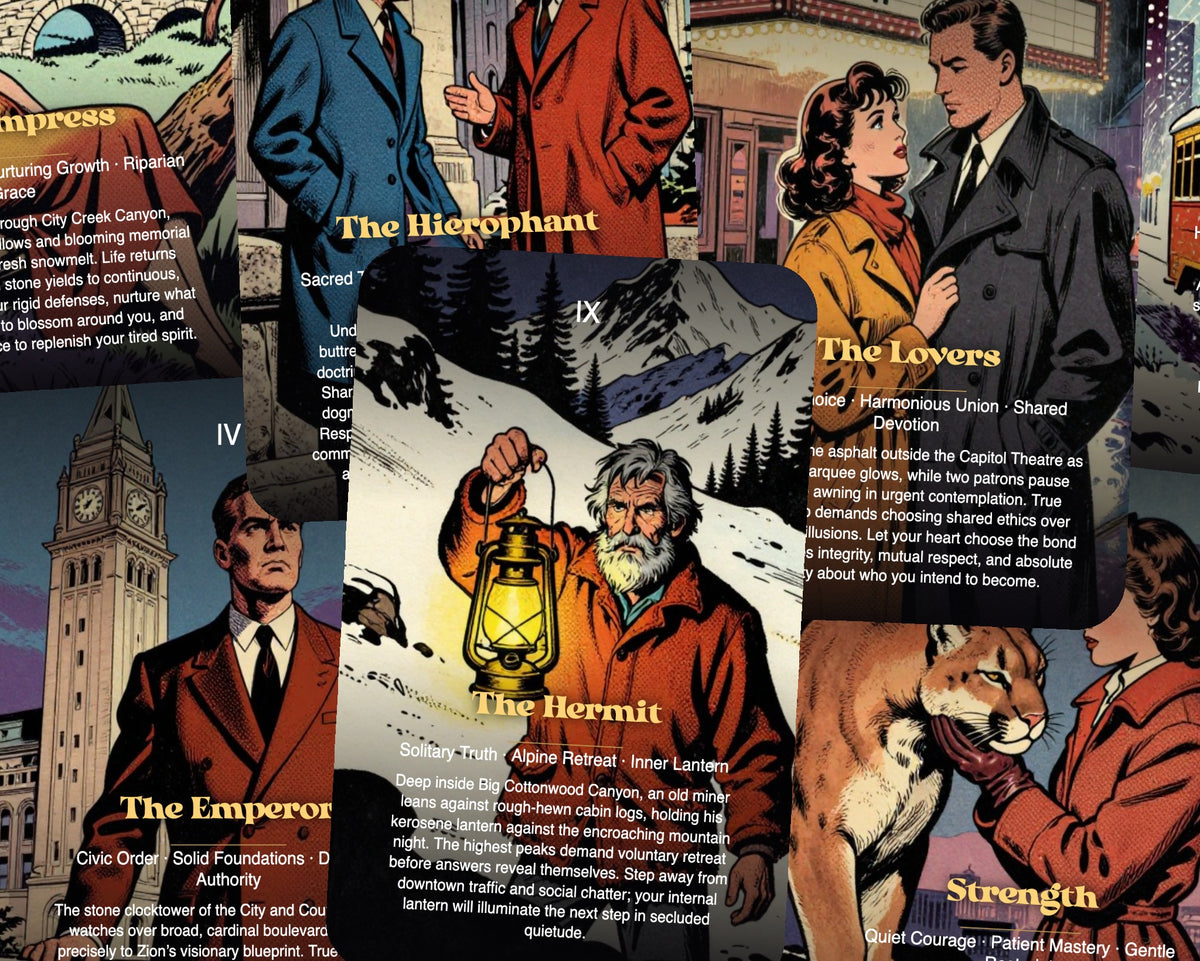 The Tarot of Salt Lake City — arrangement 6