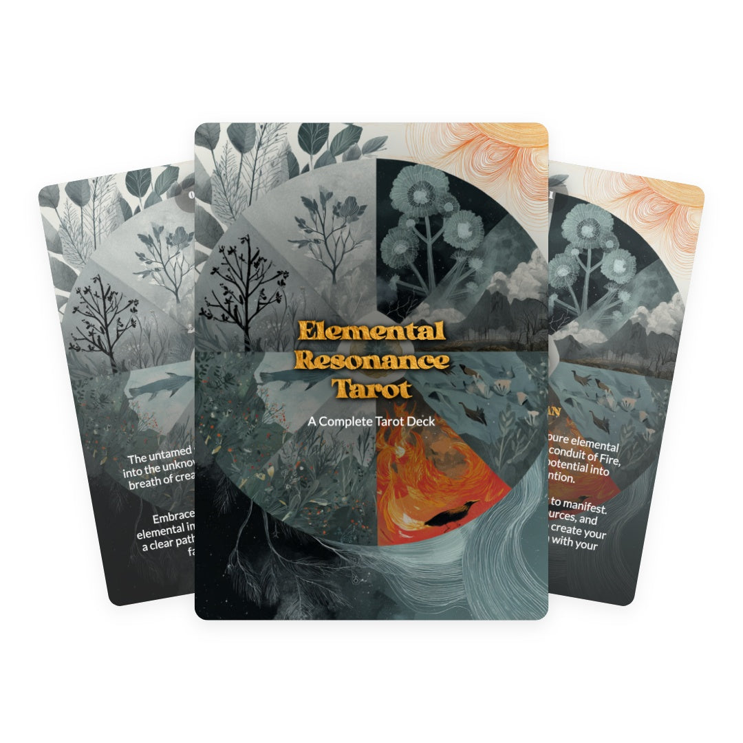 Elemental Resonance Tarot - 78 Cards