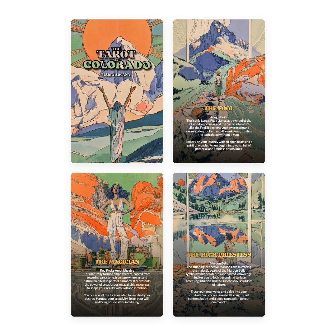 The Tarot of Colorado - The 22 Major Arcana