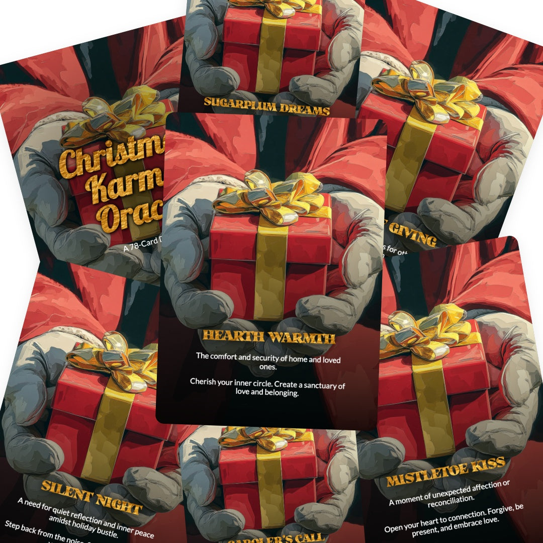 Christmas Karma Oracle - 78 Cards