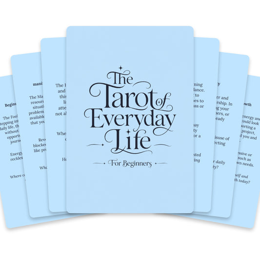 The Tarot of Everyday Life — For Beginners — arrangement 1