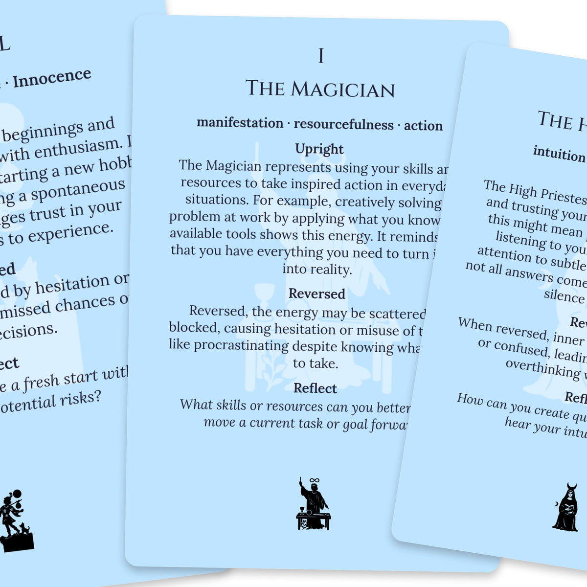 The Tarot of Everyday Life — For Beginners — arrangement 4