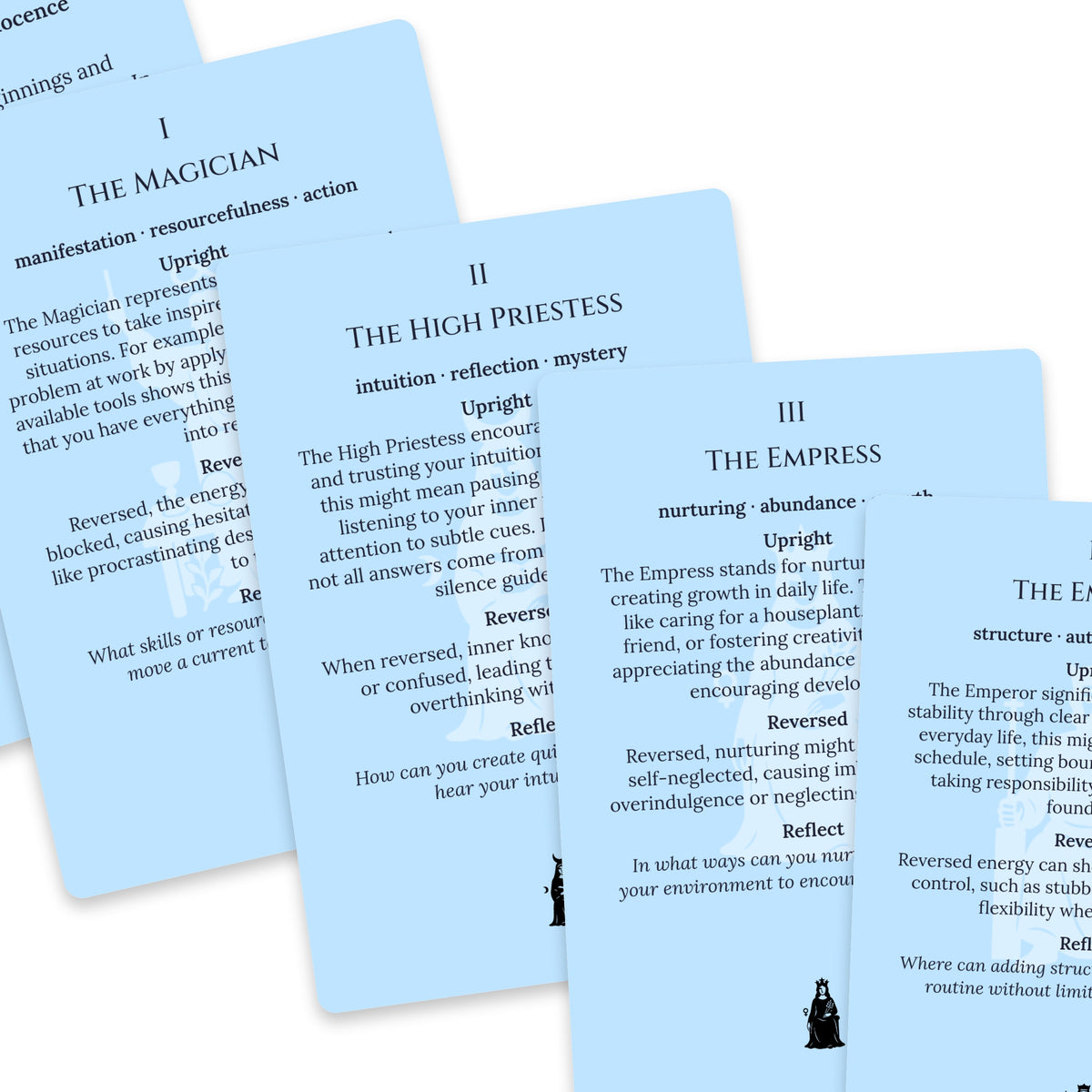 The Tarot of Everyday Life — For Beginners — arrangement 8