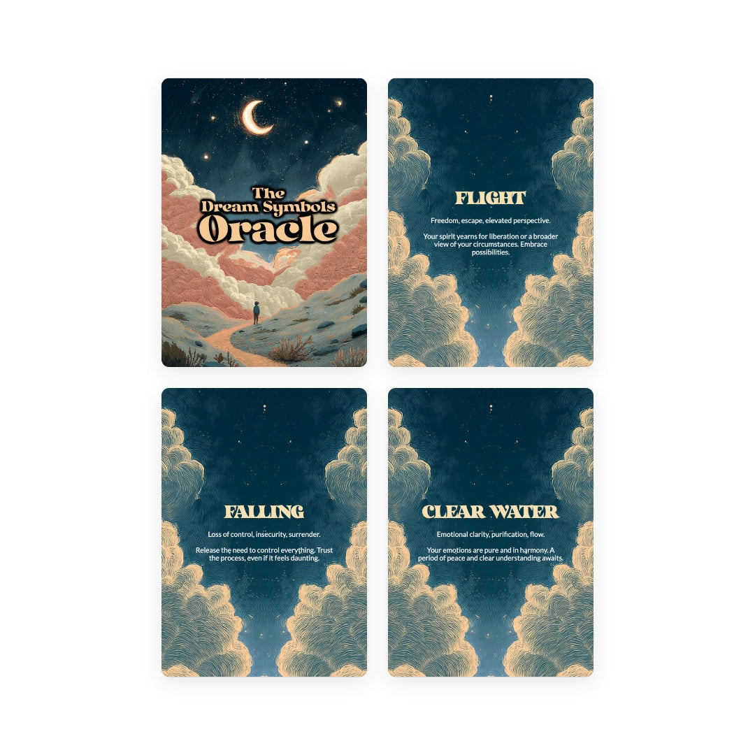 The Dream Symbols Oracle - 78 Cards