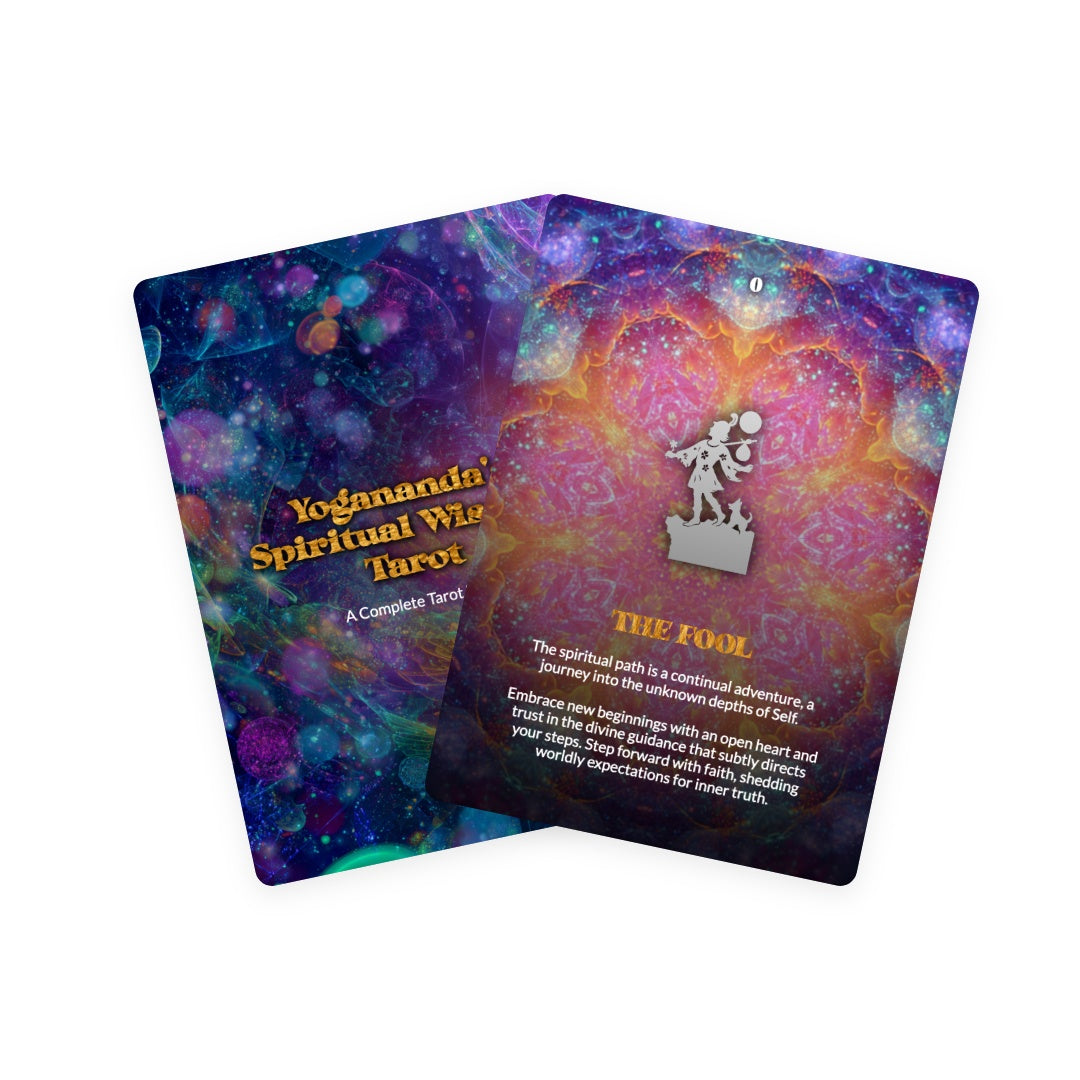 Yogananda's Spiritual Wisdom Tarot