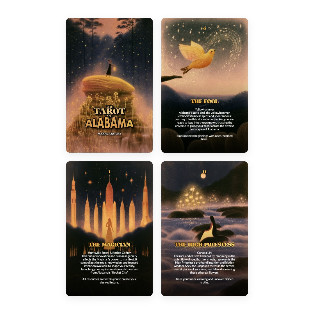 The Tarot of Alabama - The 22 Major Arcana