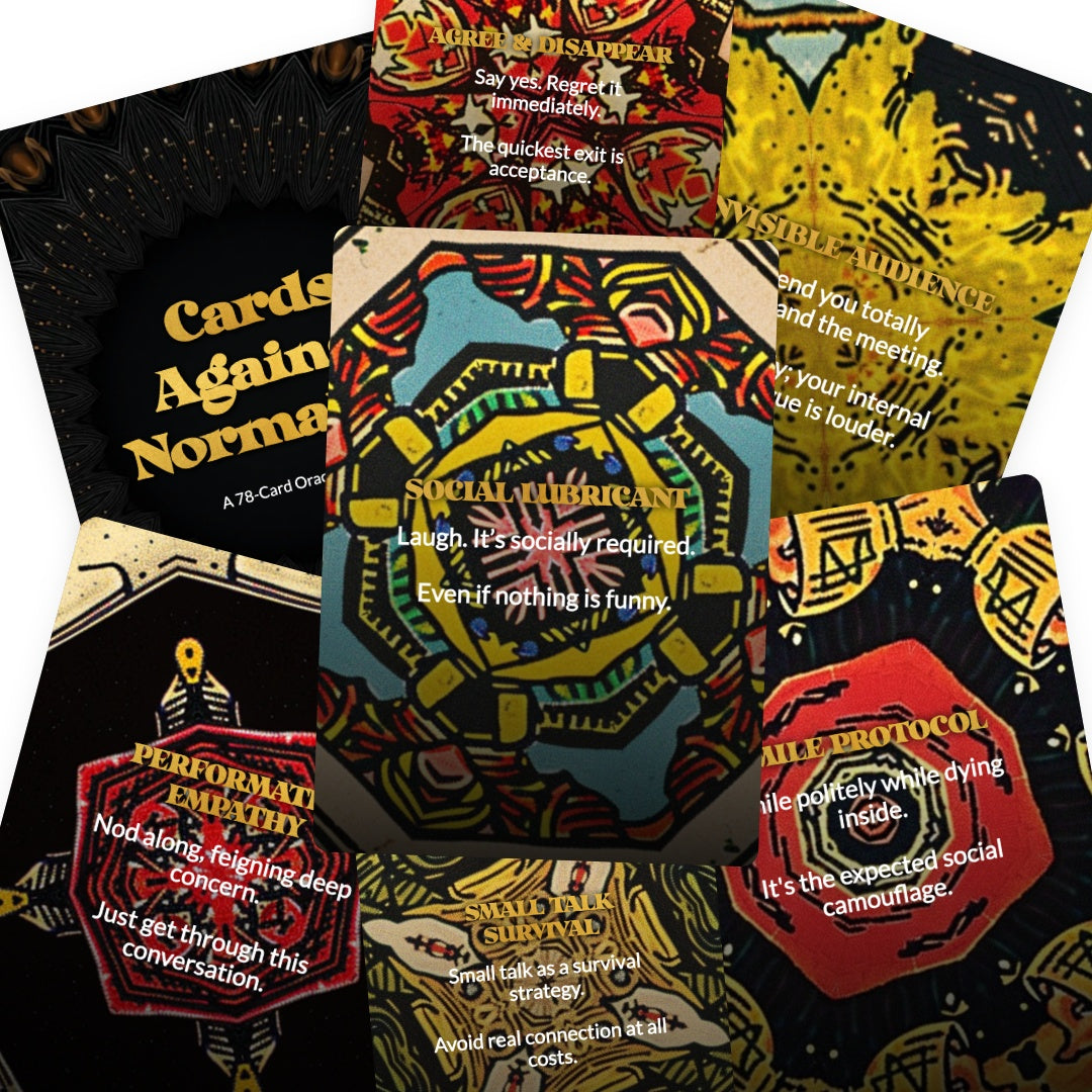 Cards Against Normality - 78 Oracle Cards