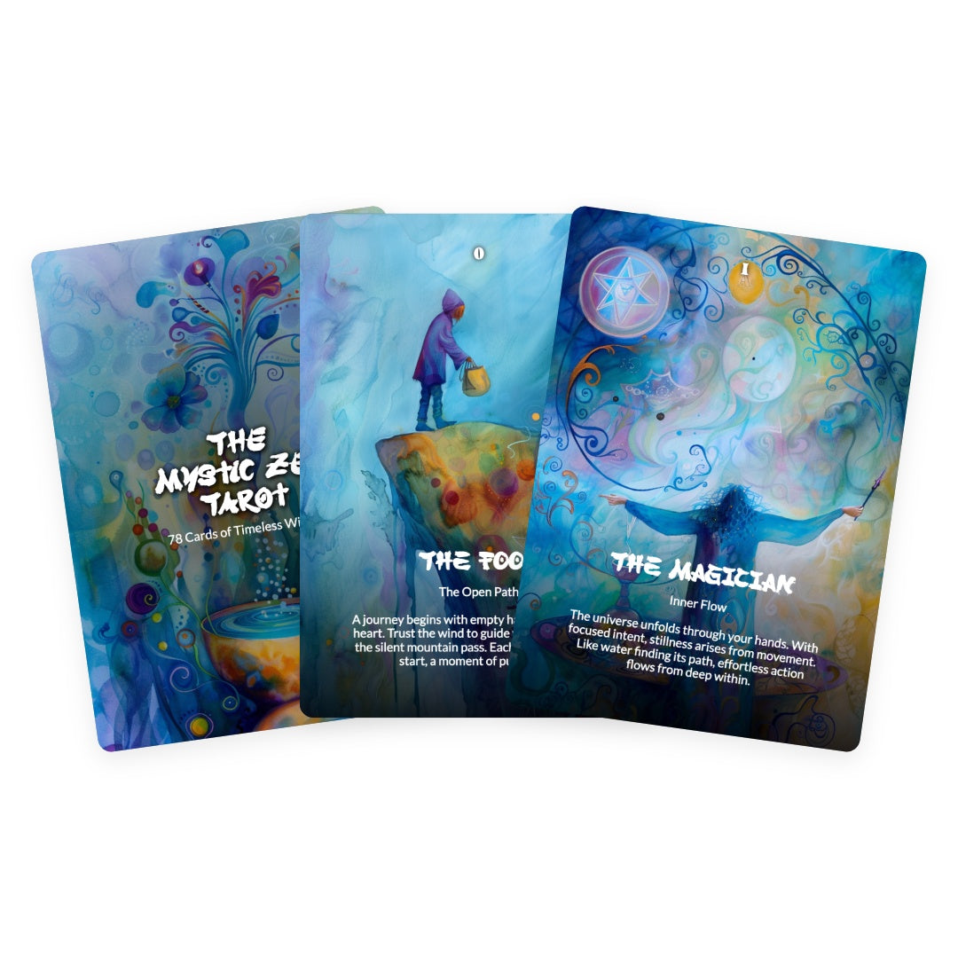 The mystic Zen Tarot - 78 Cards of Timeless wisdom