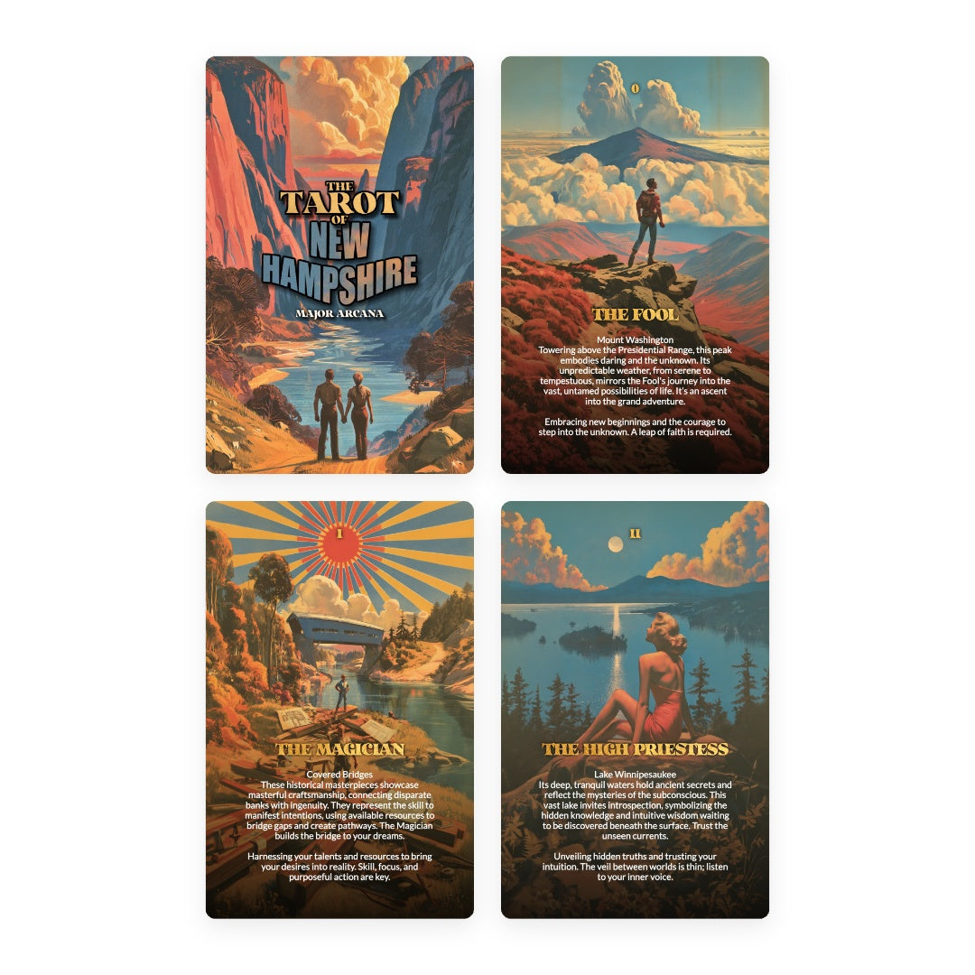 The Tarot of New Hampshire - The 22 Major Arcana