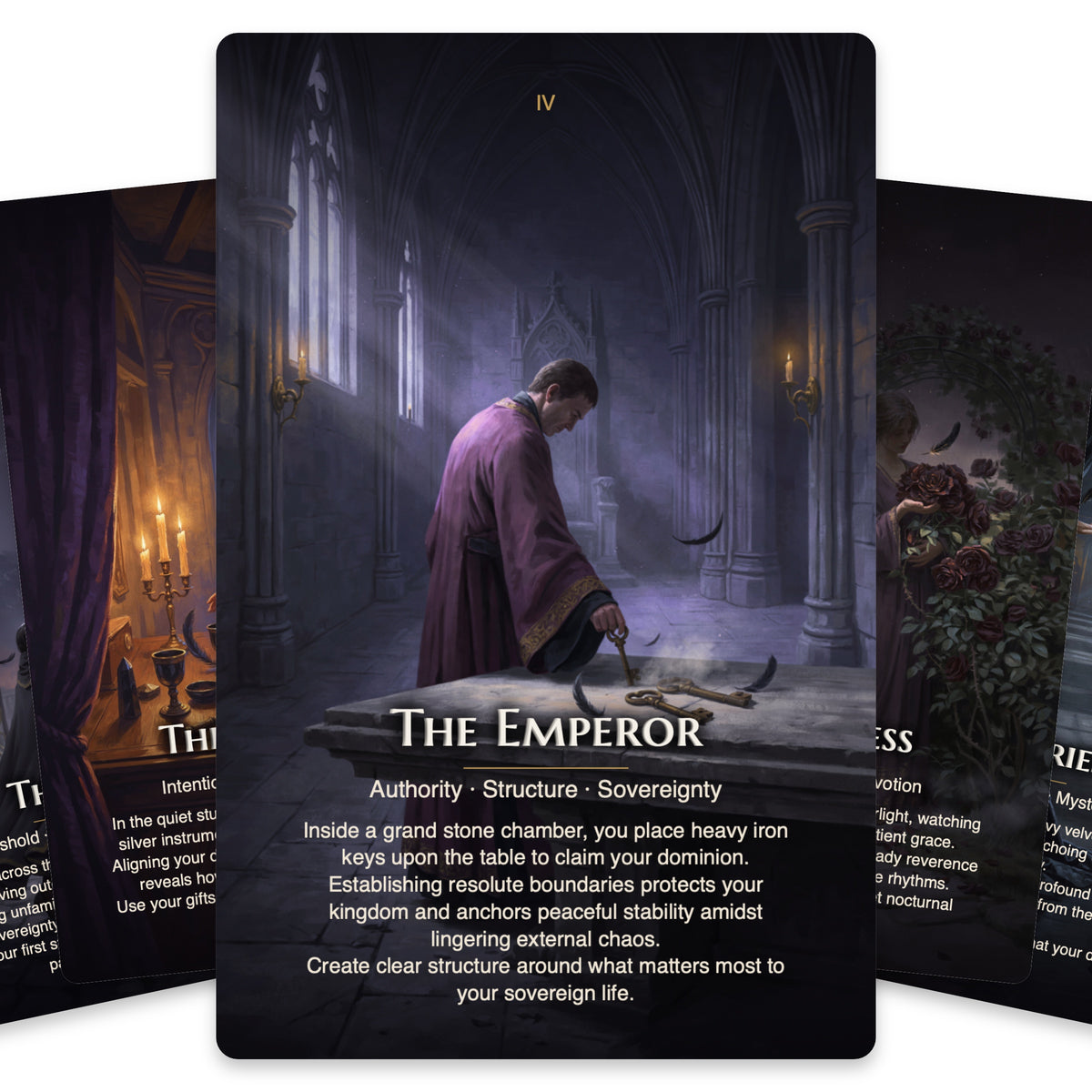 Dark Witch Tarot — arrangement 3