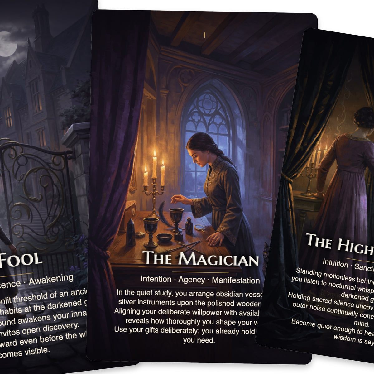 Dark Witch Tarot — arrangement 4