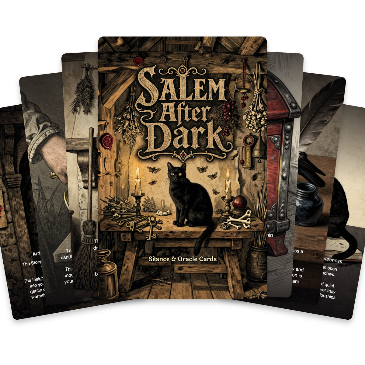 Salem After Dark - 24 Séance & Oracle Cards — arrangement 2