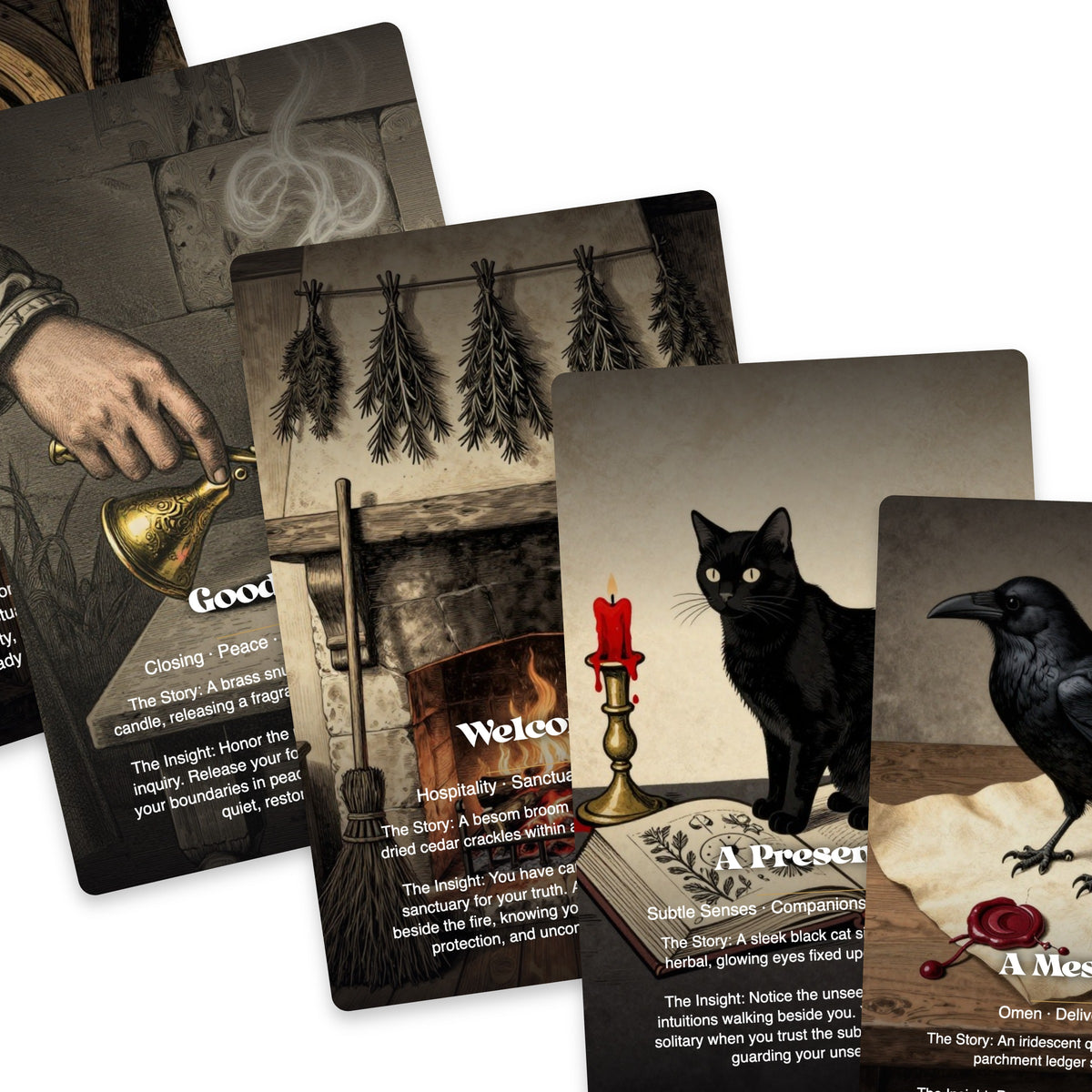 Salem After Dark - 24 Séance & Oracle Cards — arrangement 8