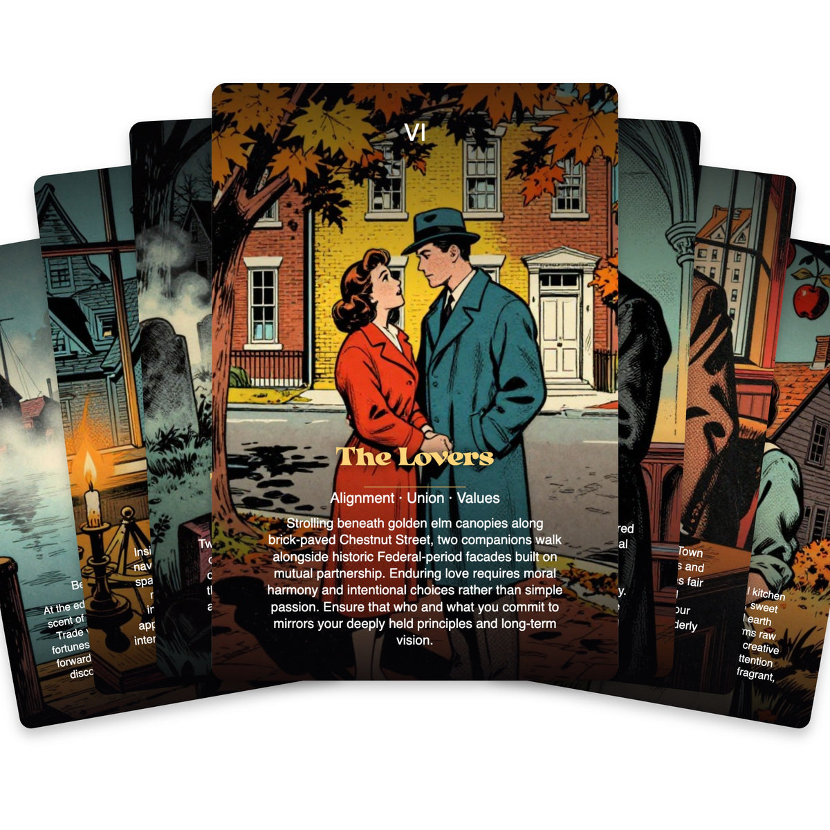 The Tarot of Salem — arrangement 3