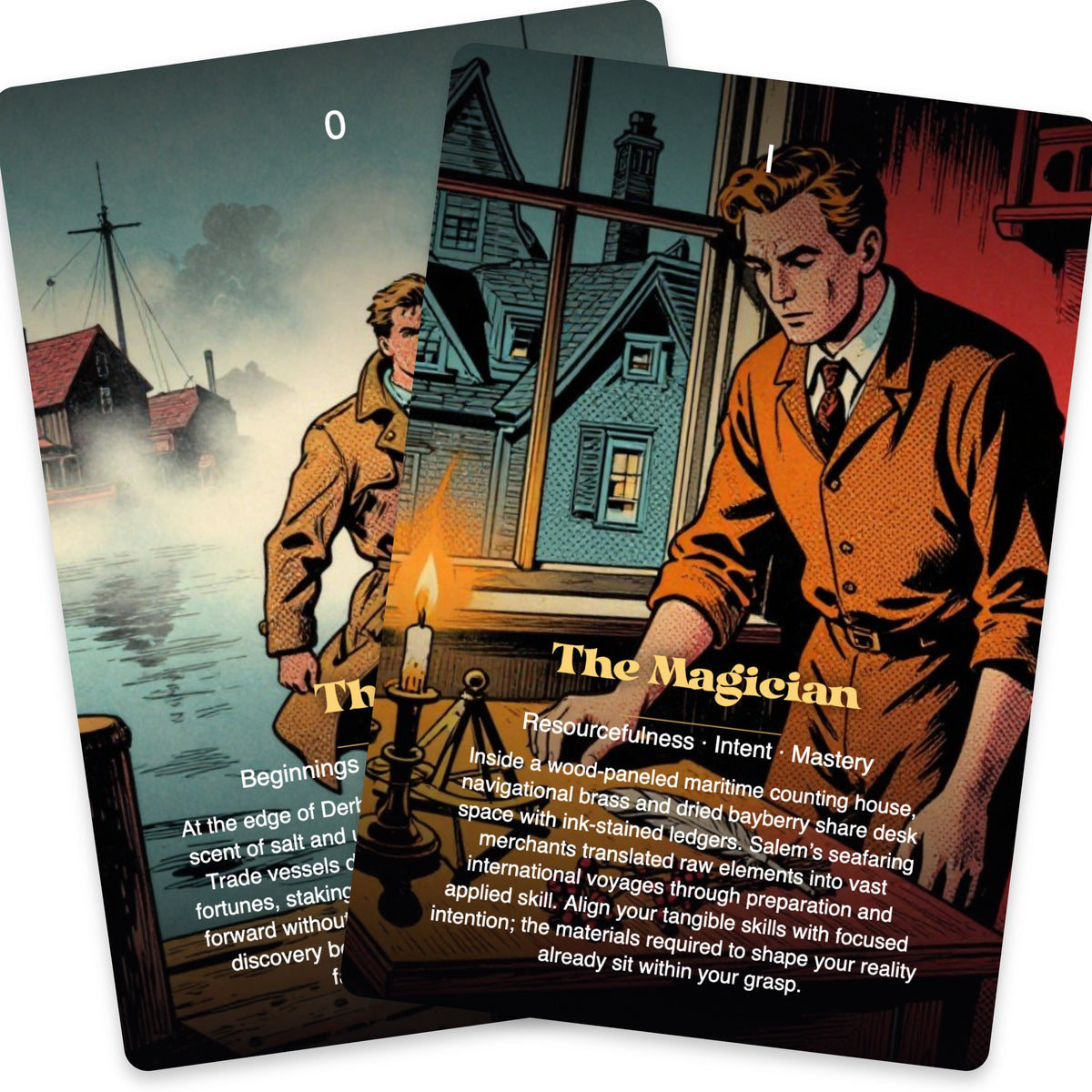 The Tarot of Salem — arrangement 5