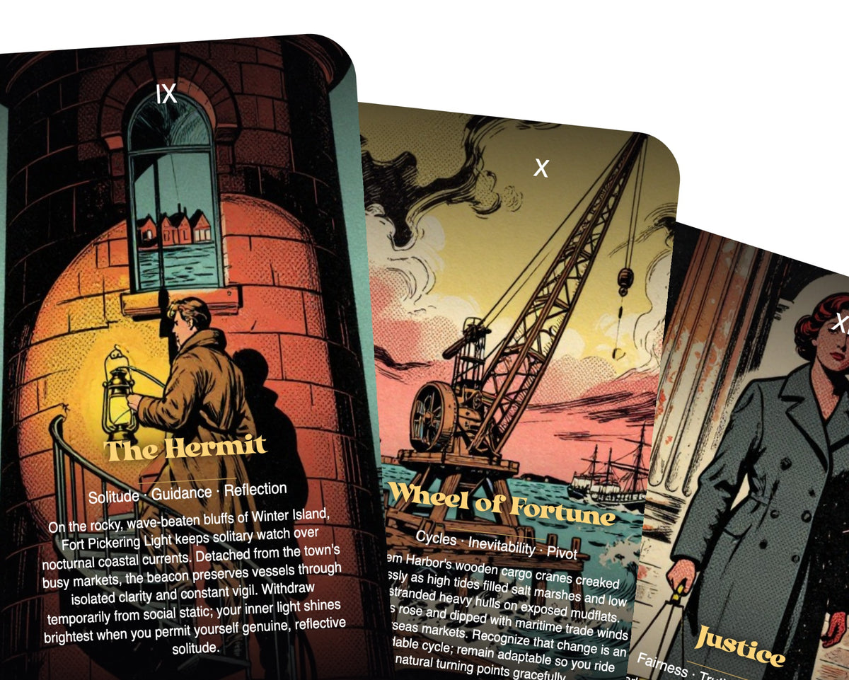 The Tarot of Salem — arrangement 9