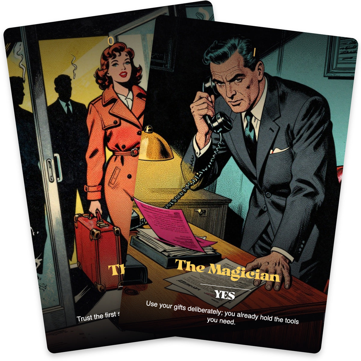 Secrets & Scandals Tarot — arrangement 10