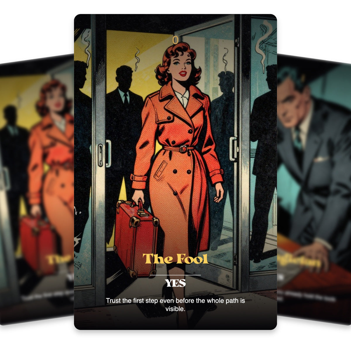Secrets & Scandals Tarot — arrangement 5
