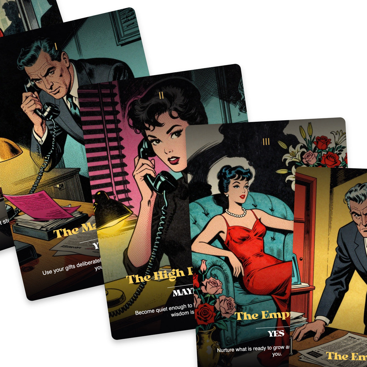 Secrets & Scandals Tarot — arrangement 8