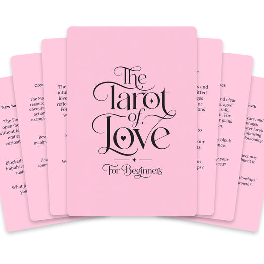 The Tarot of Love — For Beginners — arrangement 1